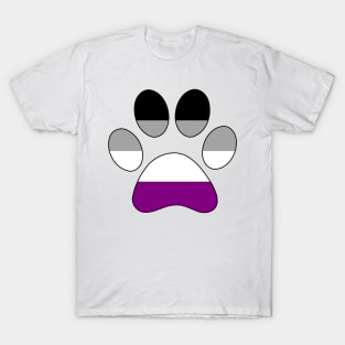 Asexual Paw Print T-Shirt